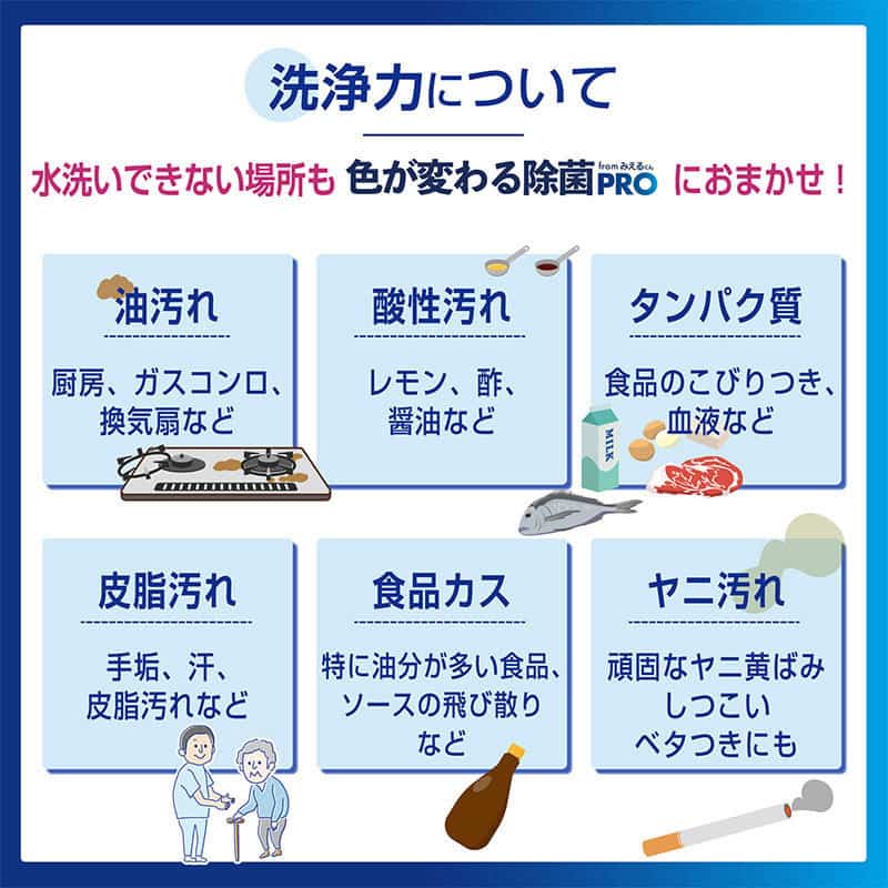 虎変堂 除菌剤 色が変わる除菌PRO 300mlスプレー 710853 1本（ご注文単位1本）【直送品】