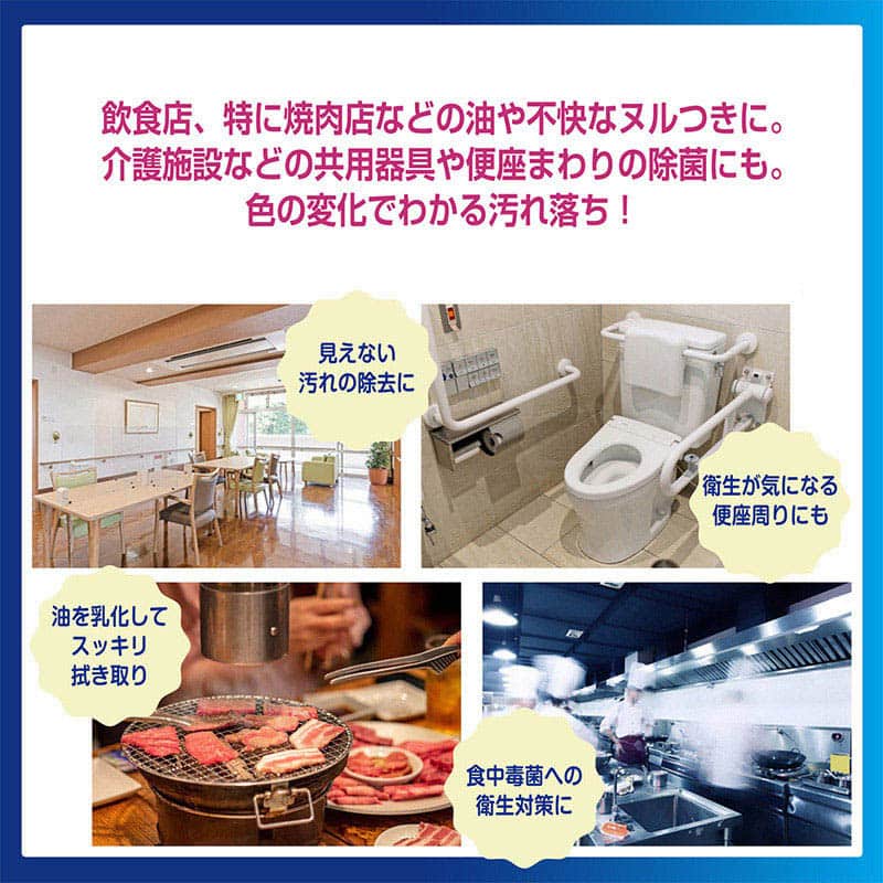 虎変堂 除菌剤 色が変わる除菌PRO 4L 710877 1個（ご注文単位1個）【直送品】