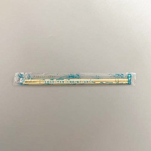 ヒメプラ 割りばし OPP完封丸竹箸 100膳 BC-002 100本/袋(ご注文単位30袋)【直送品】