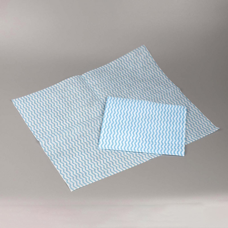 ヒメプラ カウンタークロス ハーフ薄手 CC-017 ブルー 50枚/袋(ご注文単位30袋)【直送品】