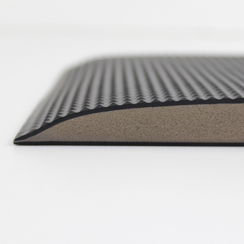 ヒメプラ 水・油に強い楽々クッションマット 4575 CM-007 黒 1枚(ご注文単位6枚)【直送品】