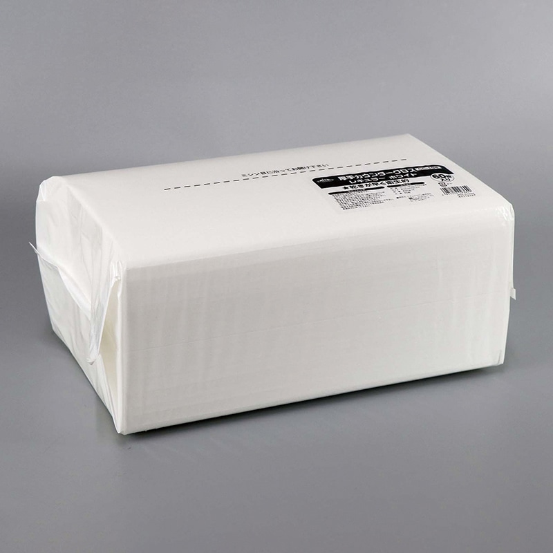 ヒメプラ カウンタークロス レギュラー厚手 CC-104 W 60枚/袋(ご注文単位6袋)【直送品】