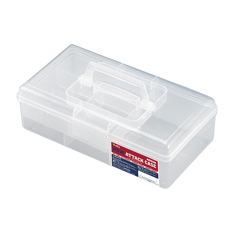 JEJアステージ NEWアタックケース クリア 1個(ご注文単位30個)【直送品】