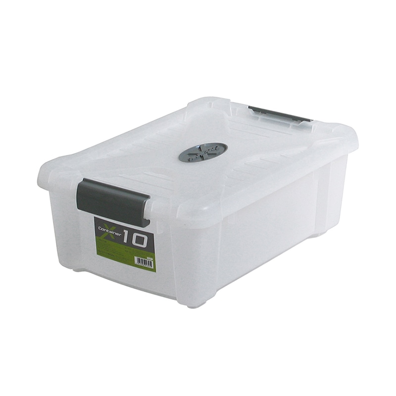 JEJアステージ Xコンテナ #10 クリア 1個(ご注文単位10個)【直送品】