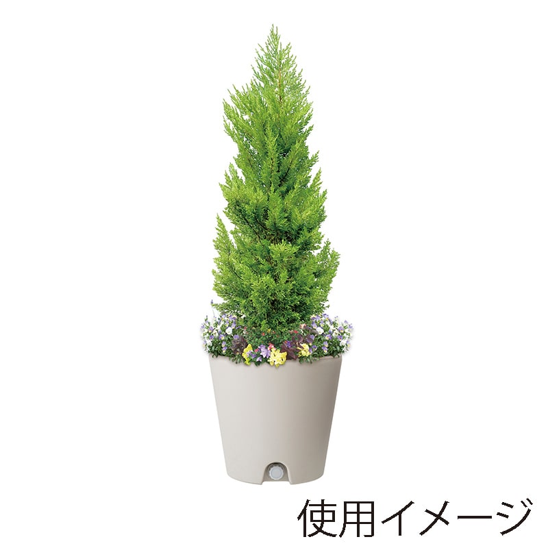 リッチェル タウンプランターWS コニカル55型　サンドグレー 70010 1個（ご注文単位1個）【直送品】