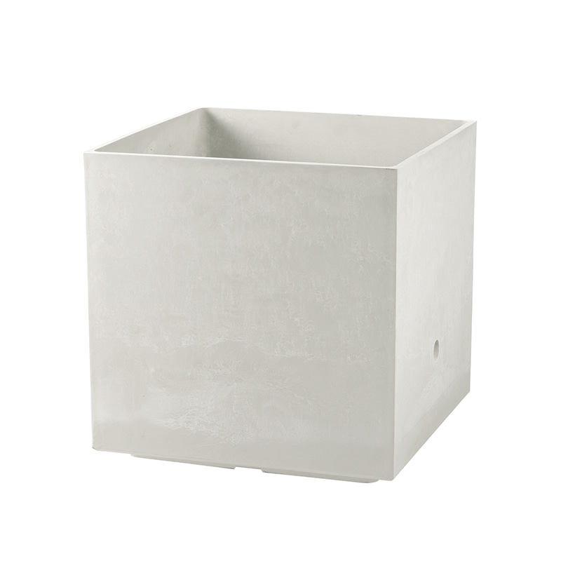 リッチェル ラヴィーレ　プランターWS　キューブ 45型　ホワイト 70900 1個（ご注文単位1個）【直送品】