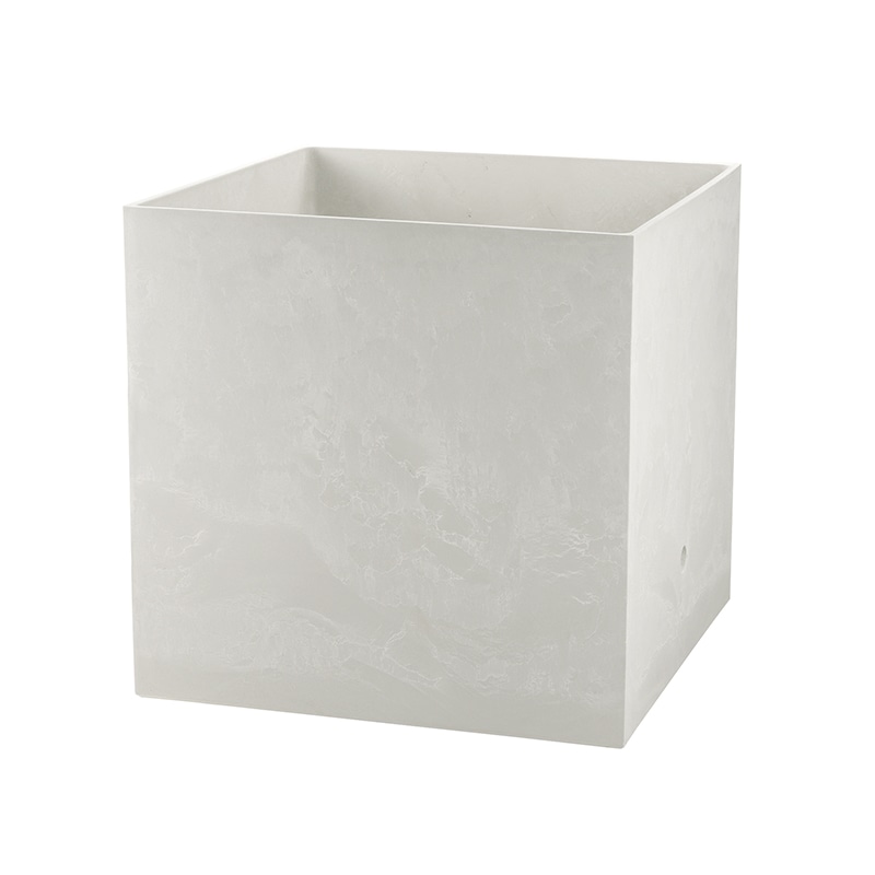 リッチェル ラヴィーレ　プランターWS　キューブ 55型　ホワイト 70902 1個（ご注文単位1個）【直送品】