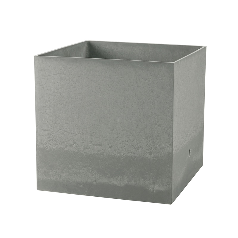 リッチェル ラヴィーレ　プランターWS　キューブ 55型　ライトグレー 70903 1個（ご注文単位1個）【直送品】