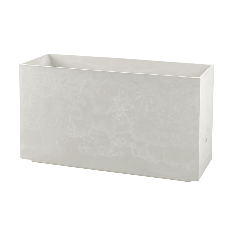 リッチェル ラヴィーレ プランターWS レクタングル 80型 ホワイト 70904 1個(ご注文単位1個)【直送品】