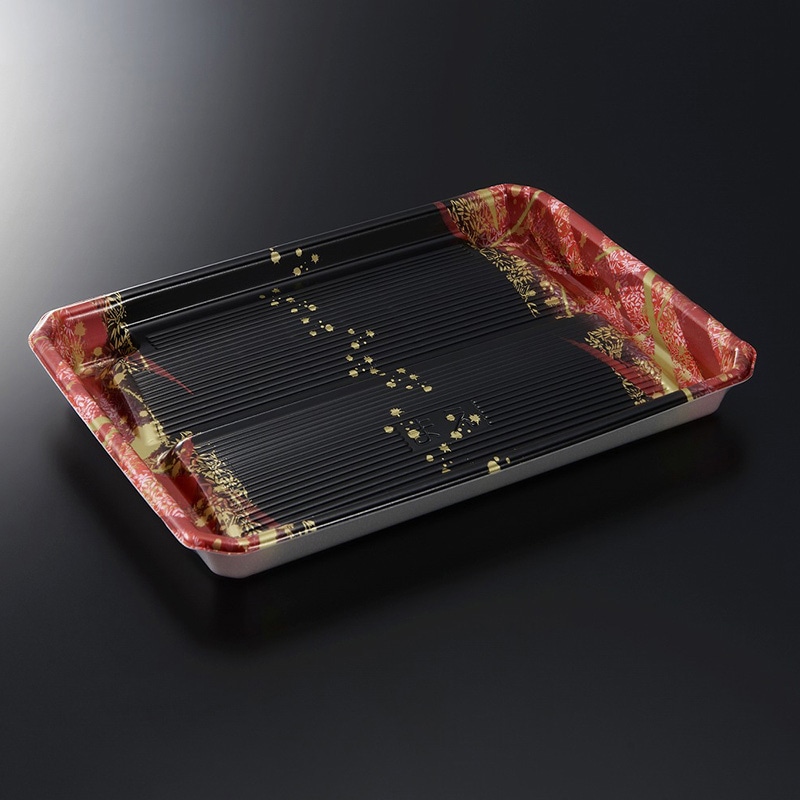 中央化学 精肉容器 まくら桶 本体 N25-18 たけみR 50枚/袋（ご注文単位8袋）【直送品】