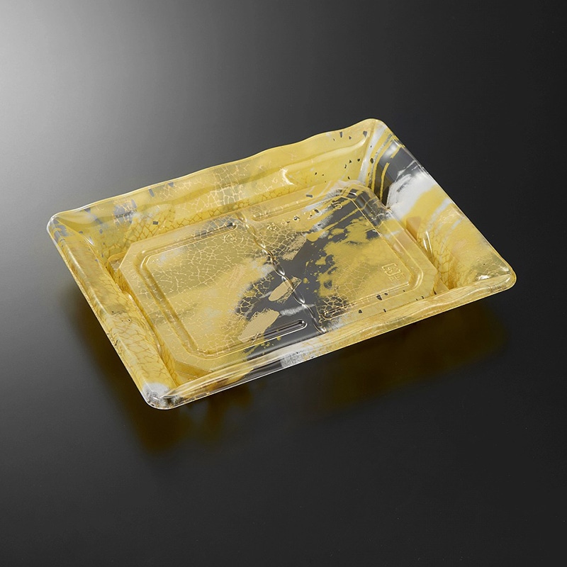 中央化学 刺身容器 みすず 本体 20-15 ひまりY 50枚/袋(ご注文単位12袋)【直送品】