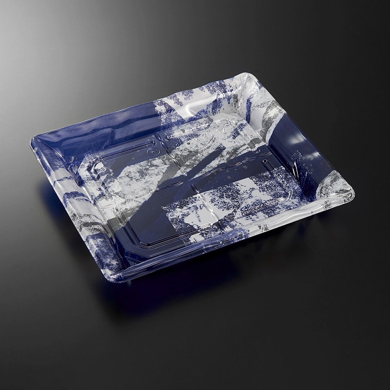 中央化学 刺身容器 みすず 本体 20-17 つららB 50枚/袋(ご注文単位12袋)【直送品】