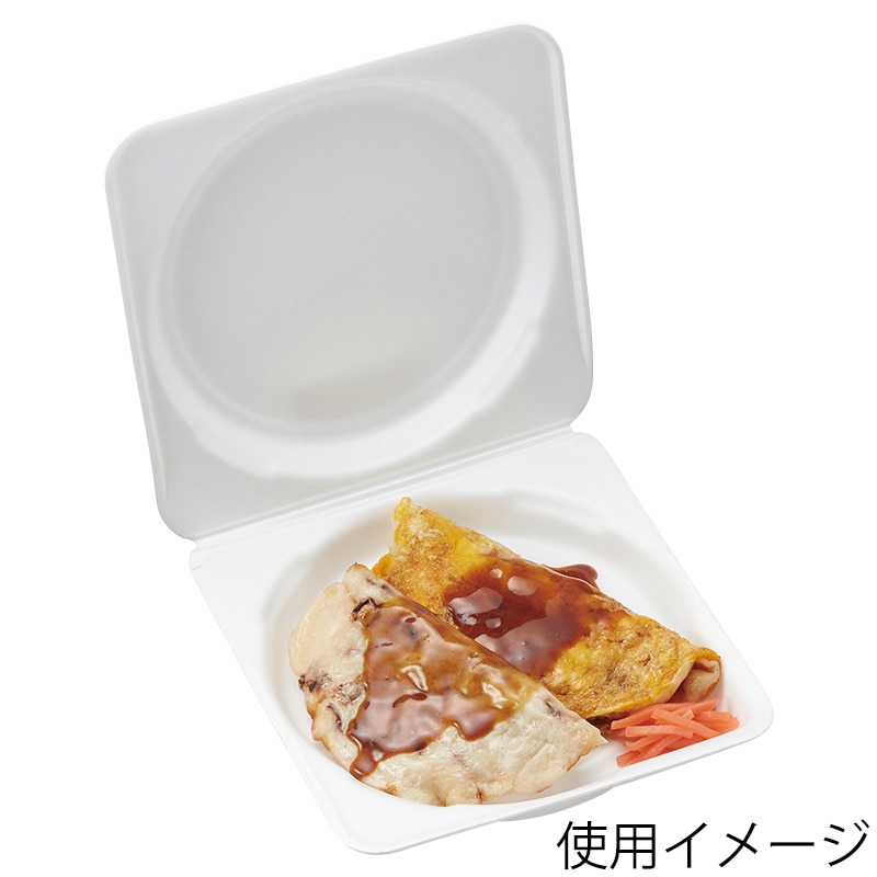 中央化学 お好み焼き容器 お好み焼1 50枚/袋