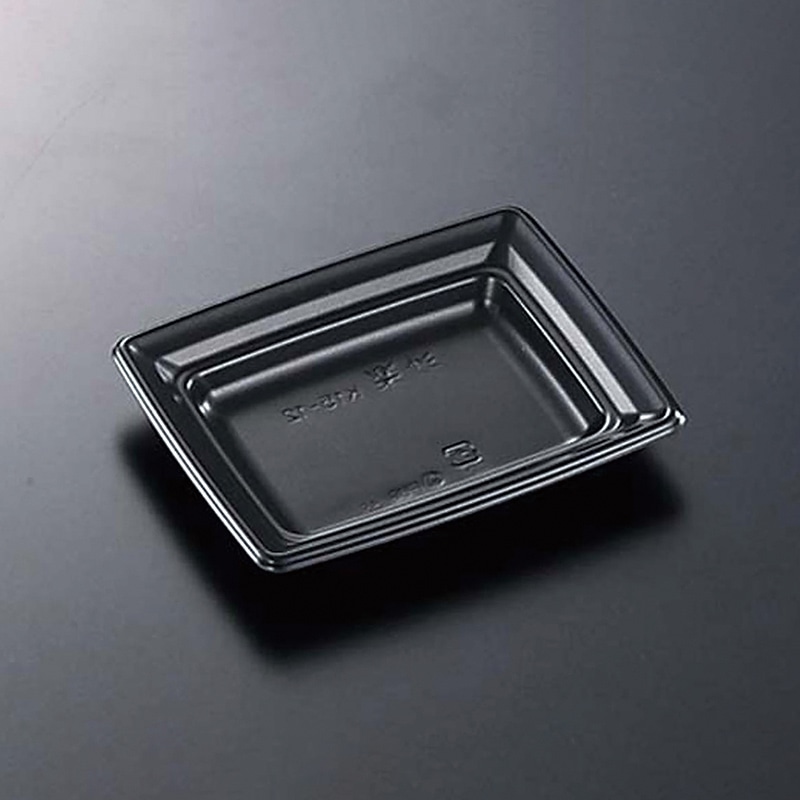 中央化学 惣菜容器 CT沙楽 K15-12 本体 BK 50枚/袋