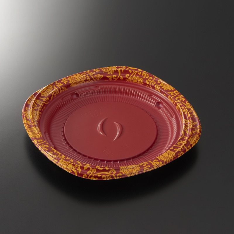 中央化学 軽食容器 CTグルメハウス M21 メイR-BK身 50枚/袋(ご注文単位6袋)【直送品】