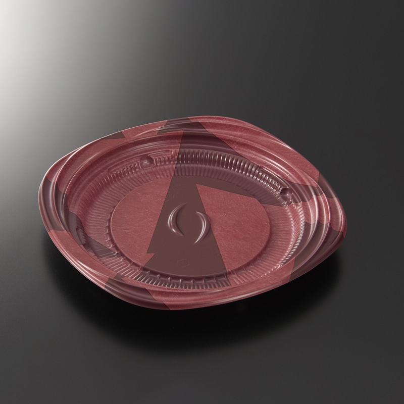 中央化学 軽食容器 CTグルメハウス M21セナDR-BK身 50枚/袋(ご注文単位6袋)【直送品】