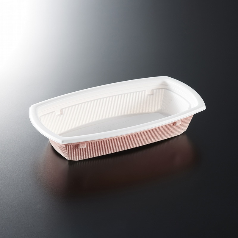 中央化学 弁当容器 バイオCTコバコ 21-12 W-コトンP 身 50枚/袋(ご注文単位12袋)【直送品】