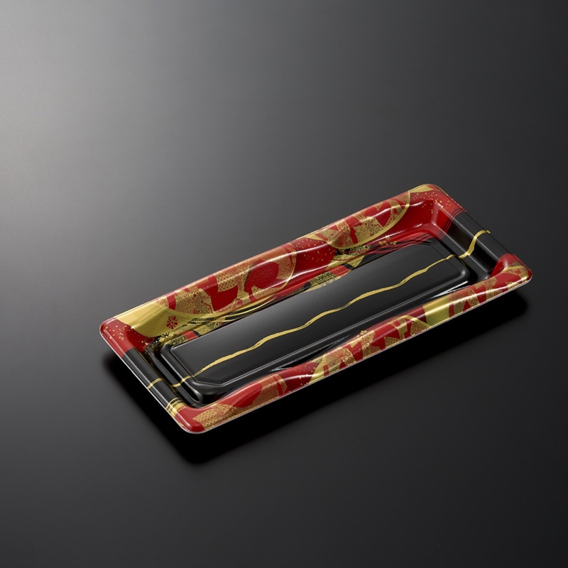 中央化学 寿司容器 豊味 5-1 けんらんR 身 50枚/袋(ご注文単位30袋)【直送品】