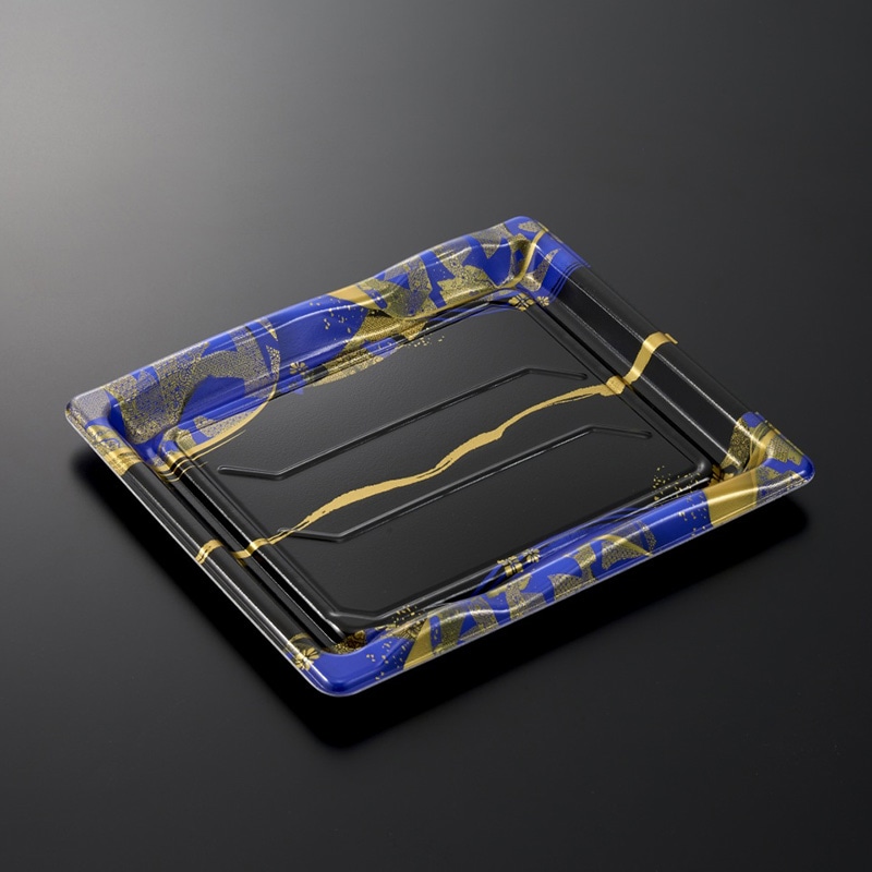 中央化学 寿司容器　豊味 12-3　けんらんB　身  50枚/袋（ご注文単位18袋）【直送品】