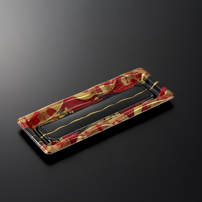 中央化学 寿司容器　豊味 6-1　けんらんR　身  50枚/袋（ご注文単位28袋）【直送品】