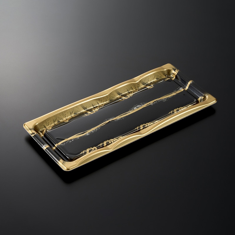 中央化学 寿司容器 豊味 16-2 ささなりBK 身 50枚/袋(ご注文単位18袋)【直送品】