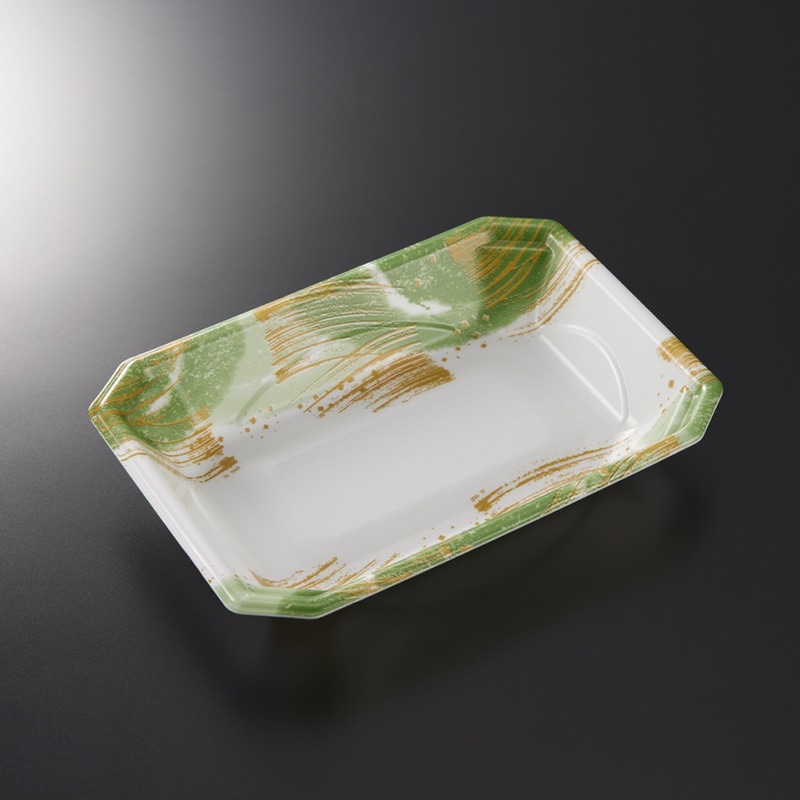 >中央化学 惣菜容器 味鉢 18-13F すくもGN 100枚/袋(ご注文単位18袋)【直送品】