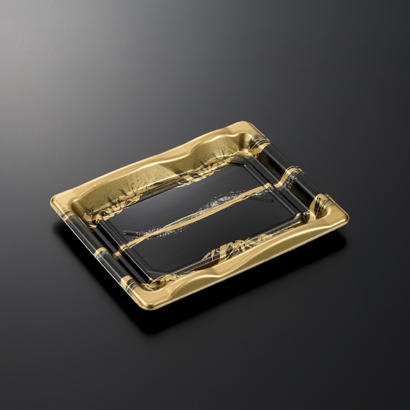 中央化学 寿司容器 豊味 6-2 ささなりBK 身 50枚/袋(ご注文単位30袋)【直送品】