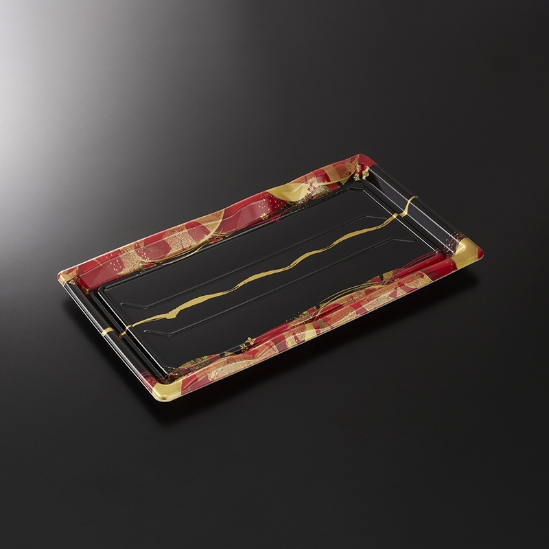 中央化学 寿司容器 豊味 24-3 けんらんR 身 25枚/袋(ご注文単位24袋)【直送品】