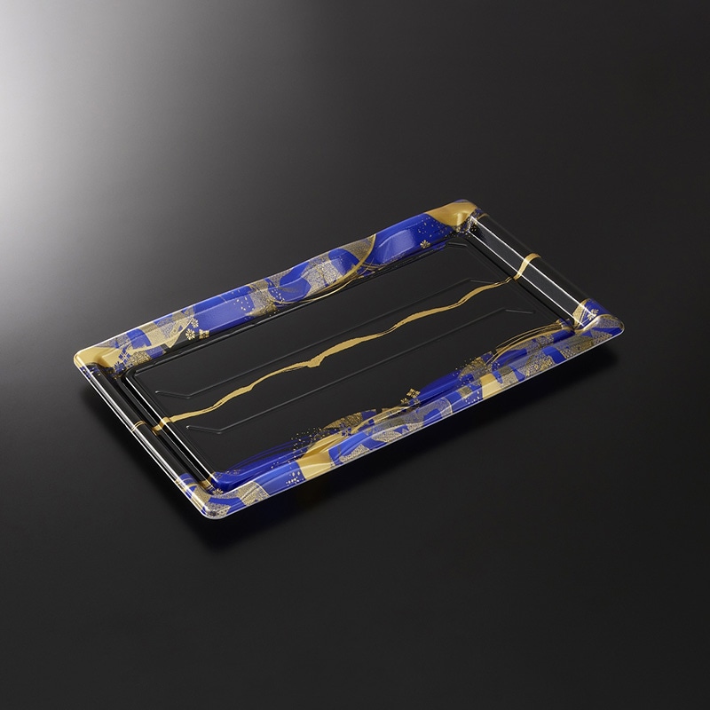 中央化学 寿司容器 豊味 24-3 けんらんB 身 25枚/袋(ご注文単位24袋)【直送品】