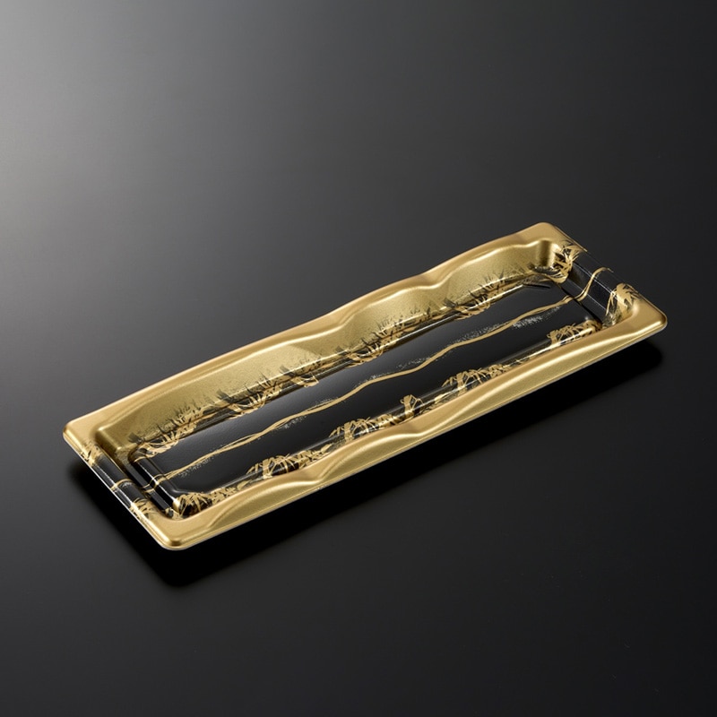 中央化学 寿司容器 豊味 7-1 ささなりBK 身 50枚/袋(ご注文単位28袋)【直送品】