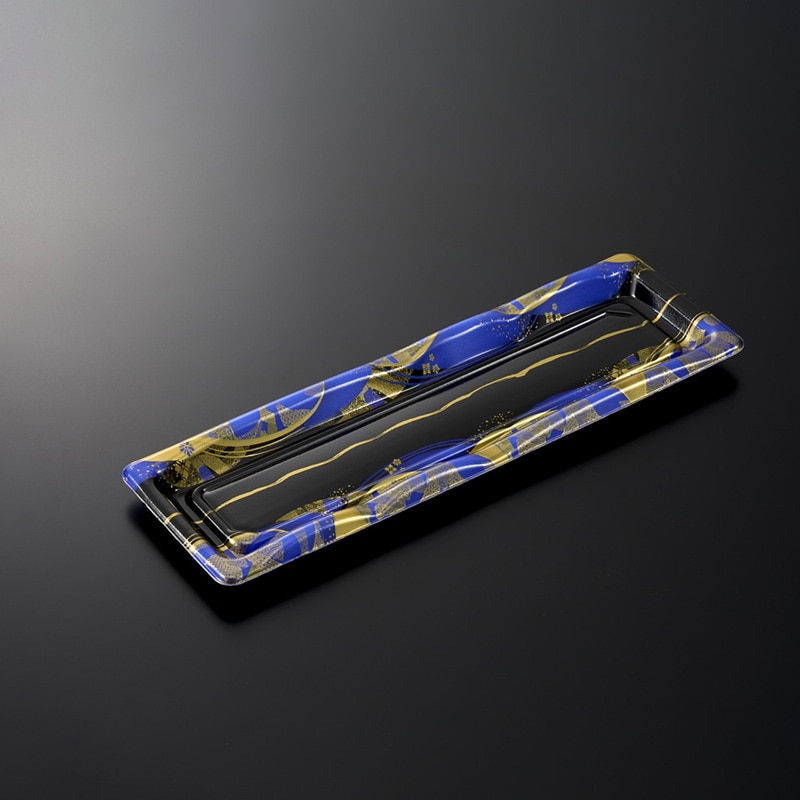 >中央化学 寿司容器 豊味 8-1 けんらんB 身 50枚/袋(ご注文単位24袋)【直送品】