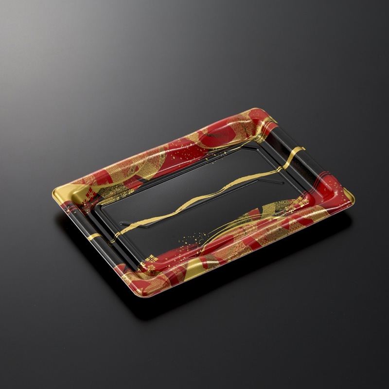 中央化学 寿司容器 豊味 8-2 けんらんR 身 50枚/袋(ご注文単位30袋)【直送品】