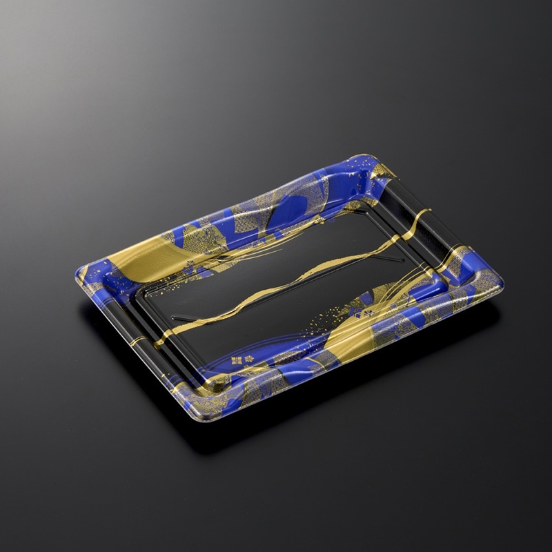 中央化学 寿司容器　豊味 8-2　けんらんB　身  50枚/袋（ご注文単位30袋）【直送品】