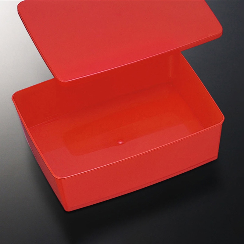 中央化学 お重容器 うな重 共蓋セット 赤 50個/袋(ご注文単位7袋)【直送品】