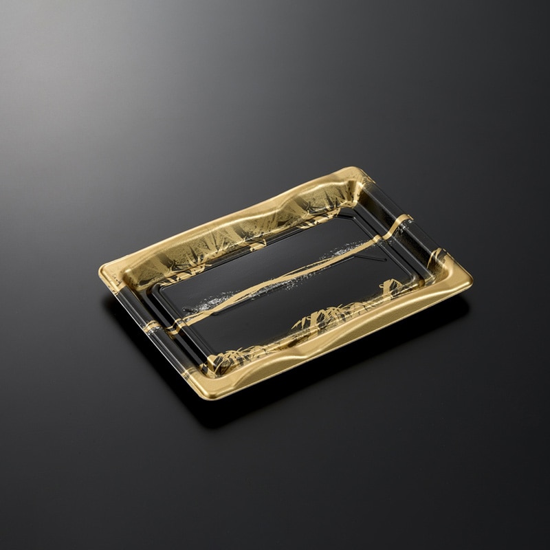 中央化学 寿司容器 豊味 8-2 ささなりBK 身 50枚/袋(ご注文単位30袋)【直送品】