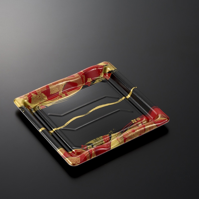 中央化学 寿司容器　豊味 9-3　けんらんR　身  50枚/袋（ご注文単位24袋）【直送品】