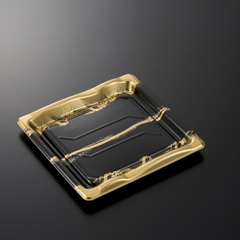 中央化学 寿司容器 豊味 9-3 ささなりBK 身 50枚/袋(ご注文単位24袋)【直送品】