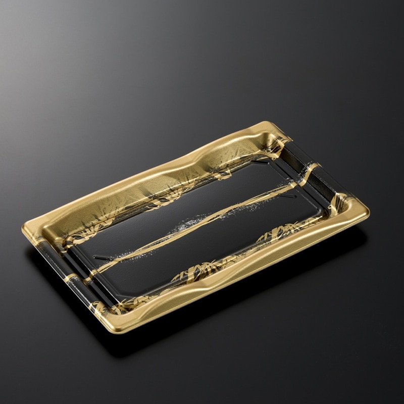 中央化学 寿司容器 豊味 10-2 ささなりBK 身 50枚/袋(ご注文単位24袋)【直送品】