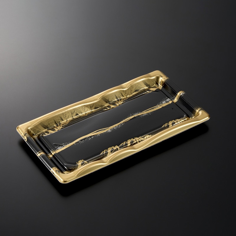 中央化学 寿司容器　豊味 12-2　ささなりBK　身  50枚/袋（ご注文単位20袋）【直送品】