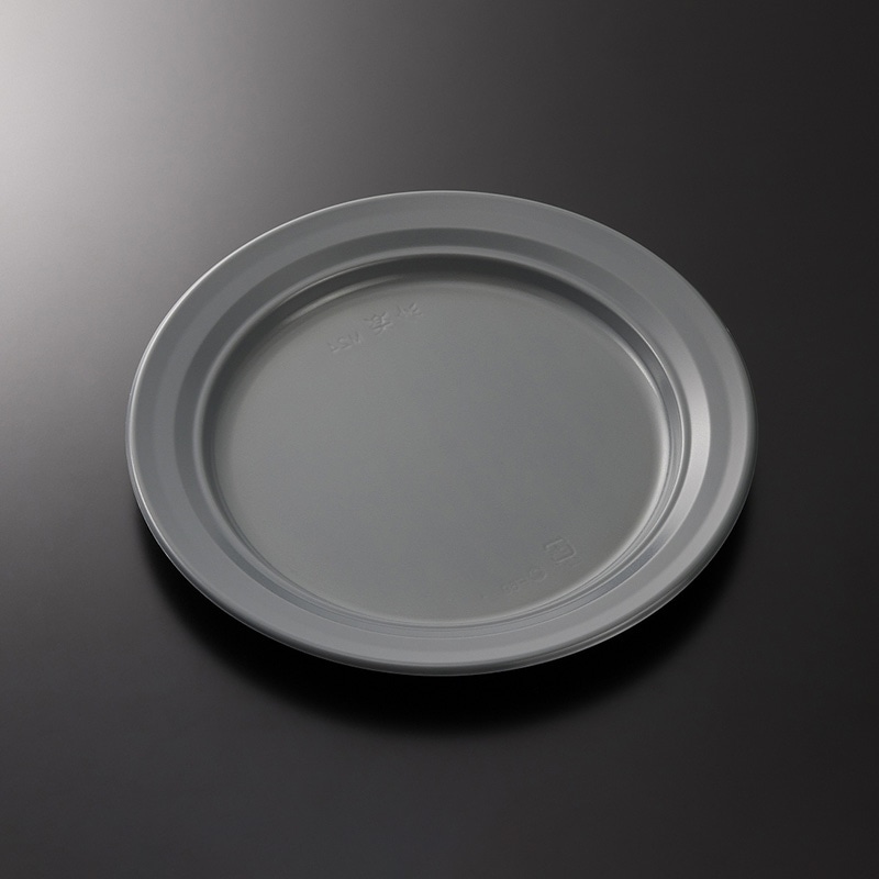 中央化学 惣菜・軽食容器　CT沙楽 M24　NGR-BK　身  50枚/袋（ご注文単位8袋）【直送品】