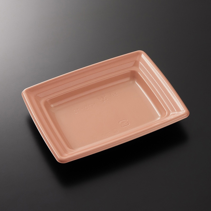 中央化学 惣菜・軽食容器　CT沙楽 K15-12　NP-BK　身  50枚/袋（ご注文単位24袋）【直送品】