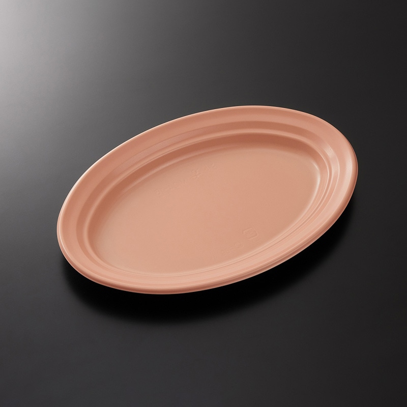 中央化学 惣菜・軽食容器　CT沙楽 M24-16　NP-BK　身  50枚/袋（ご注文単位8袋）【直送品】