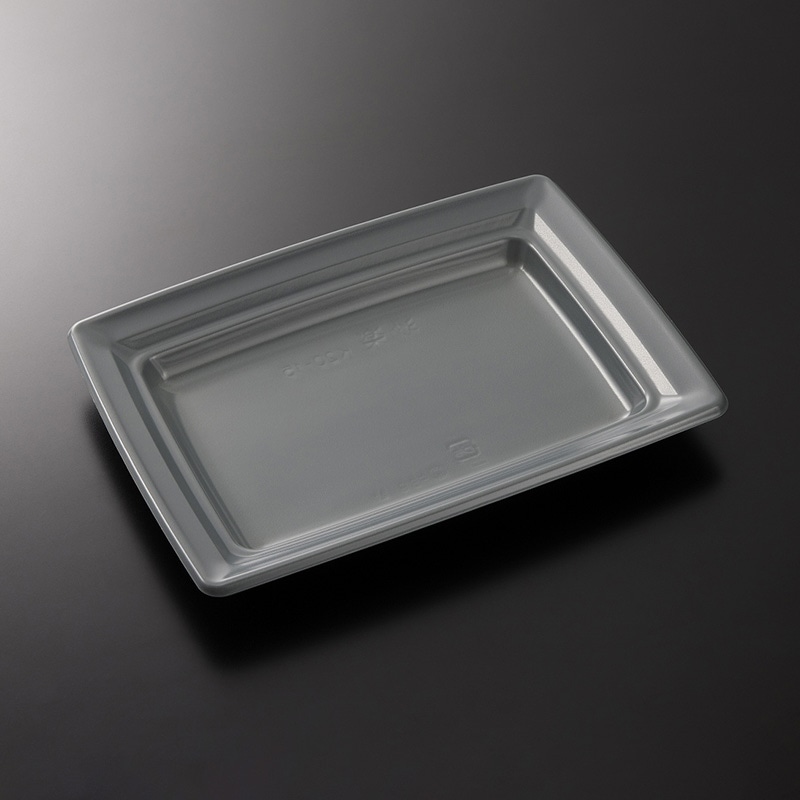 中央化学 惣菜・軽食容器　CT沙楽 K20-15　NGR-BK　身  50枚/袋（ご注文単位16袋）【直送品】