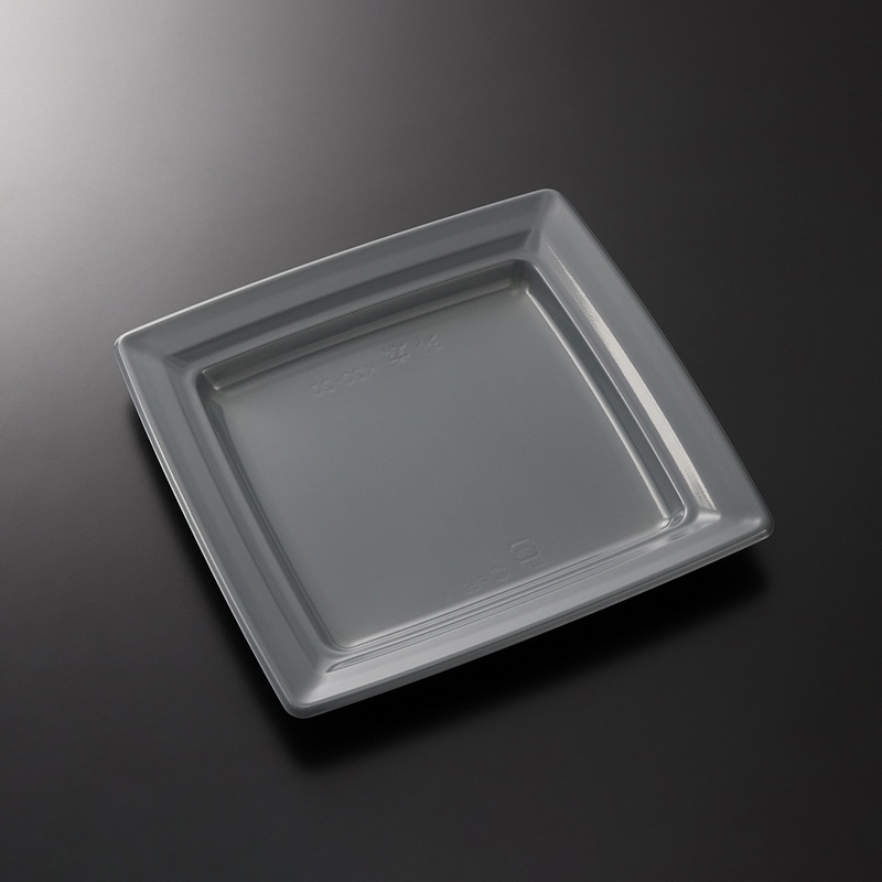 中央化学 惣菜・軽食容器　CT沙楽 K20-20　NGR-BK　身  50枚/袋（ご注文単位12袋）【直送品】