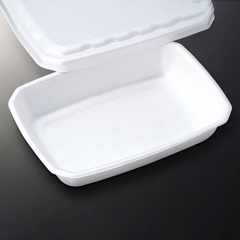 中央化学 弁当容器 弁当6号 共蓋セット 白 50枚/袋(ご注文単位16袋)【直送品】