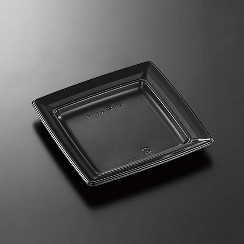 中央化学 惣菜容器 CT沙楽 K18-18 本体 BK 50枚/袋