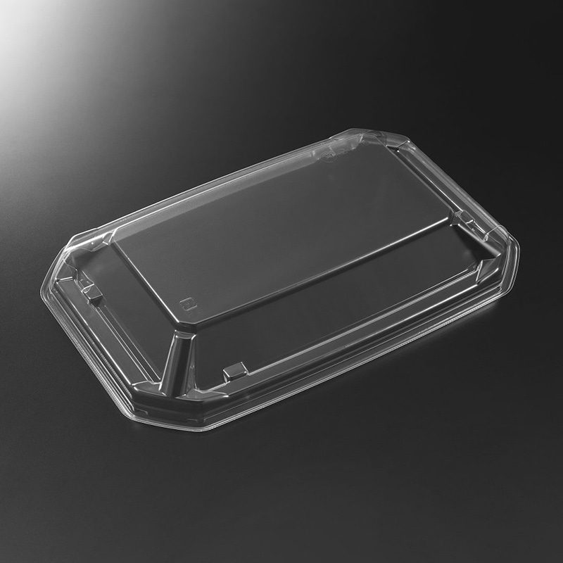 中央化学 弁当容器　CTロックス　24-16　蓋   50枚/束（ご注文単位18束）【直送品】