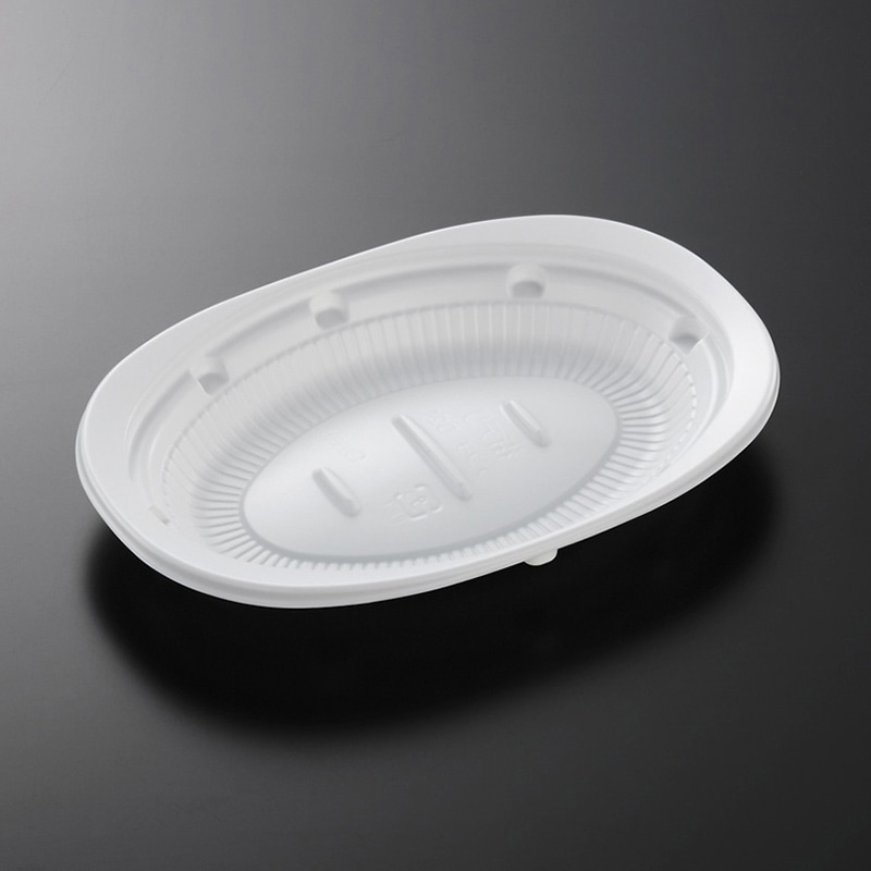 中央化学 軽食容器 CT街デリランチ 本体 D21 W 50枚/袋（ご注文単位12袋）【直送品】