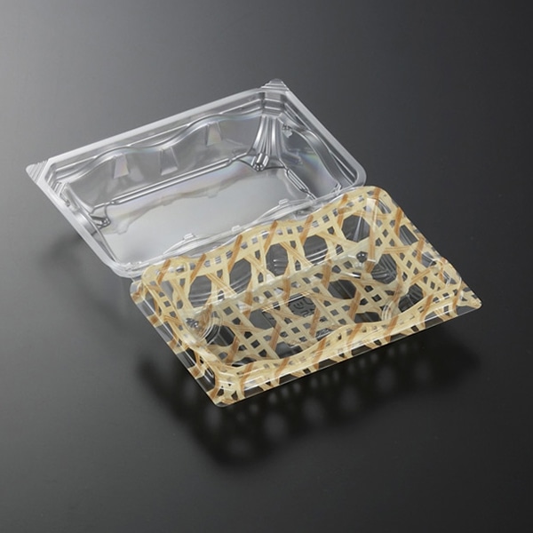 中央化学 嵌合フードパック リップル 15-10 ラタンY 50枚/袋（ご注文単位24袋）【直送品】