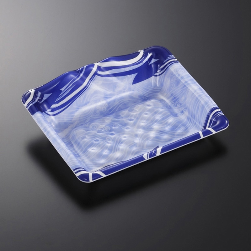 中央化学 刺身容器 みやま 20-16 はやしおB 100枚/袋（ご注文単位9袋）【直送品】